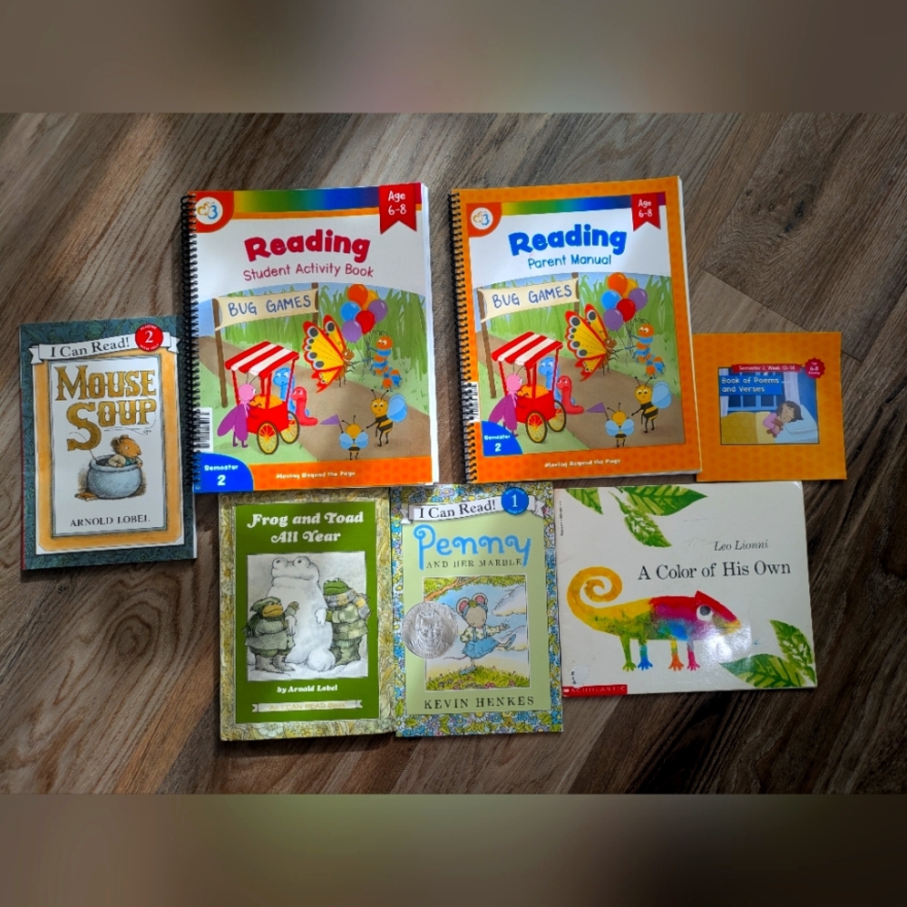 Moving Beyond‎ the Page Reading Curriculum Set Age 6-8 Semester 2 + Books